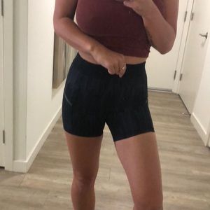 Black Lululemon shorts